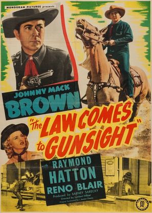 Law Comes to Gunsight - Movie Poster (thumbnail)