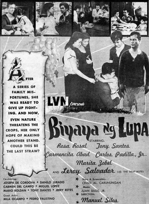 Biyaya ng lupa - Movie Poster (thumbnail)