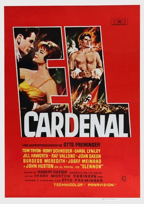 The Cardinal - Spanish Movie Poster (thumbnail)