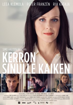 Kerron sinulle kaiken - Finnish Movie Poster (thumbnail)
