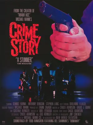 Crime Story Poster Crime Story Poster