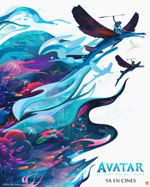 Avatar: The Way of Water - Spanish Movie Poster (thumbnail)