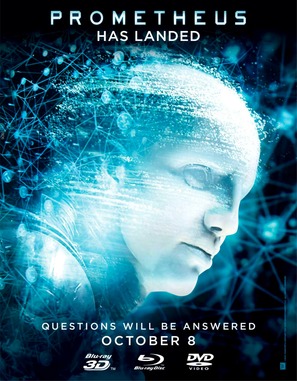 Prometheus - British Video release movie poster (thumbnail)