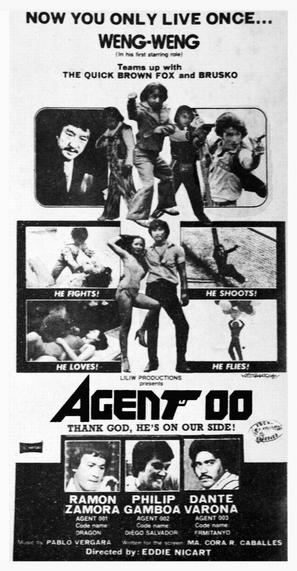 Agent 00 - Philippine Movie Poster (thumbnail)