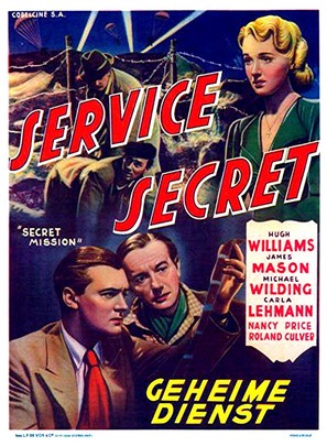 Secret Mission - Belgian Movie Poster (thumbnail)