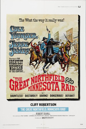 The Great Northfield Minnesota Raid - Movie Poster (thumbnail)