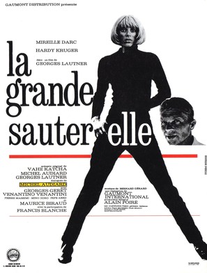 La grande sauterelle - French Movie Poster (thumbnail)