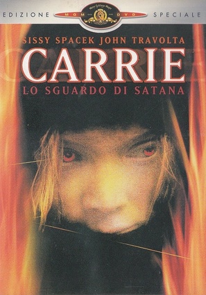 Carrie - Italian DVD movie cover (thumbnail)