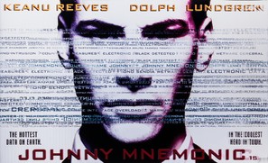 Johnny Mnemonic - British Movie Poster (thumbnail)