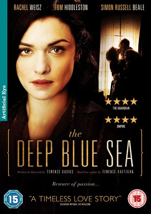 The Deep Blue Sea - British DVD movie cover (thumbnail)