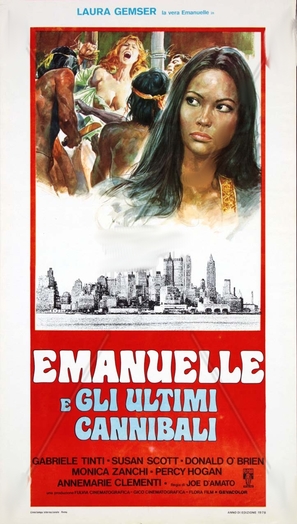 Emanuelle e gli ultimi cannibali - Italian Movie Poster (thumbnail)