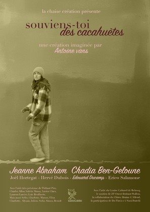 Souviens-toi des cacahu&egrave;tes - Belgian Movie Poster (thumbnail)