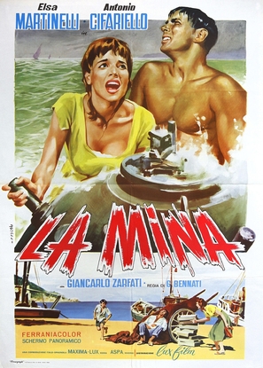 La mina - Italian Movie Poster (thumbnail)