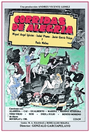 Corridas de alegr&iacute;a - Spanish Movie Poster (thumbnail)