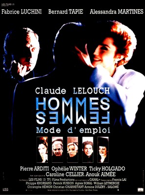 Hommes, femmes, mode d&#039;emploi - French Movie Poster (thumbnail)