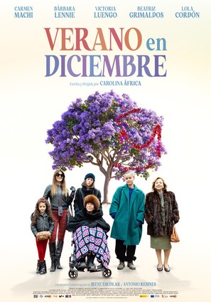 Verano en diciembre - Spanish Movie Poster (thumbnail)