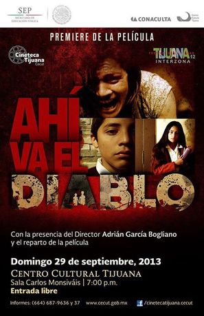 Ah&iacute; va el diablo - Mexican Movie Poster (thumbnail)