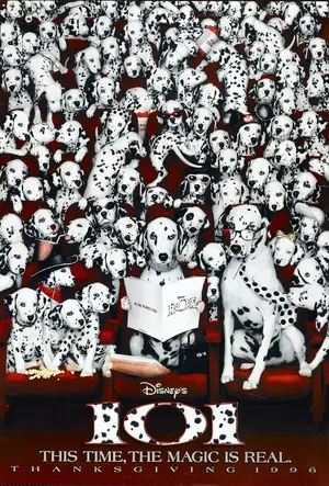 101 Dalmatians Poster