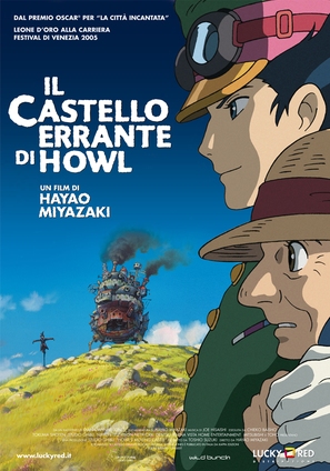 Hauru no ugoku shiro - Italian Theatrical movie poster (thumbnail)