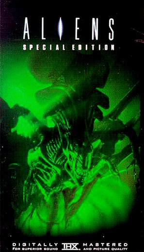 Aliens - VHS movie cover (thumbnail)