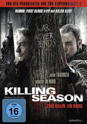 Killing Season - German DVD movie cover (thumbnail)