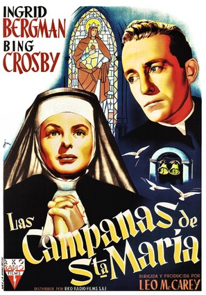 The Bells of St. Mary&#039;s - Spanish Movie Poster (thumbnail)