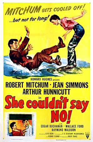 She Couldn&#039;t Say No - Movie Poster (thumbnail)