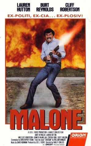 Malone - Norwegian VHS movie cover (thumbnail)