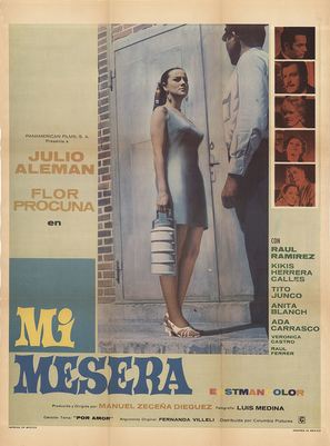 Mi mesera - Mexican Movie Poster (thumbnail)