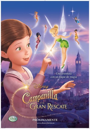 Tinker Bell and the Great Fairy Rescue - Spanish Movie Poster (thumbnail)