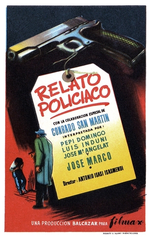 Relato polic&iacute;aco - Spanish Movie Poster (thumbnail)