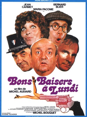 Bons baisers... &Atilde;&nbsp; lundi - French Movie Poster (thumbnail)