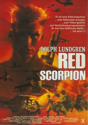 Red Scorpion - German Movie Poster (thumbnail)