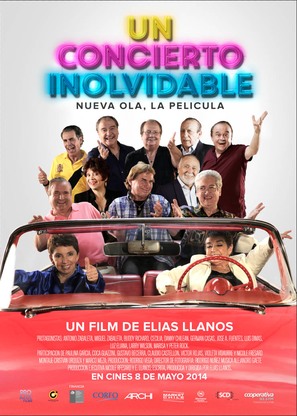 Un concierto inolvidable: Nueva Ola, la pel&iacute;cula - Chilean Movie Poster (thumbnail)