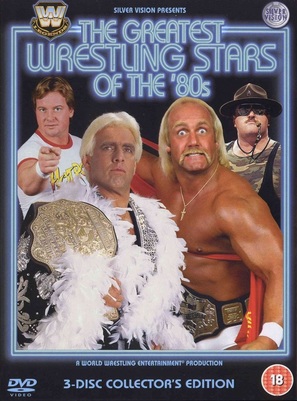 WWE Legends: Greatest Wrestling Stars of the 80&#039;s - British DVD movie cover (thumbnail)