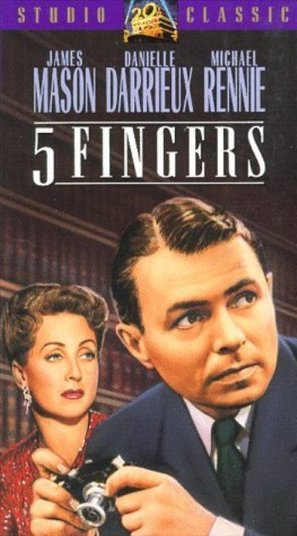 5 Fingers - VHS movie cover (thumbnail)