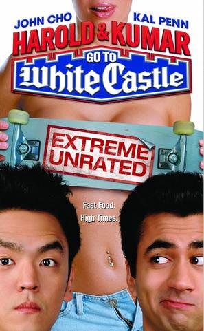 Harold &amp; Kumar Go to White Castle - DVD movie cover (thumbnail)