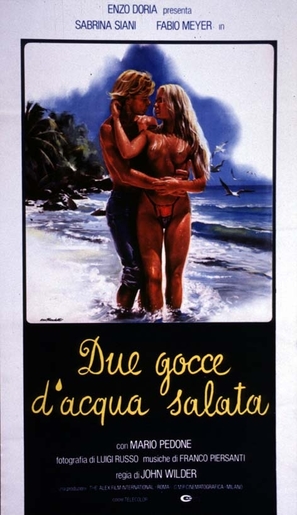 Due gocce d&#039;acqua salata - Italian Movie Poster (thumbnail)