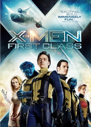 X-Men: First Class - DVD movie cover (thumbnail)