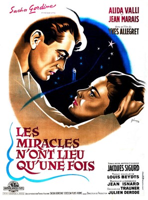 Les miracles n&#039;ont lieu qu&#039;une fois - French Movie Poster (thumbnail)
