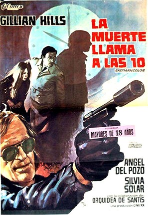 La muerte llama a las 10 - Spanish Movie Poster (thumbnail)