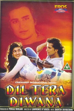 Dil Tera Diwana - British VHS movie cover (thumbnail)