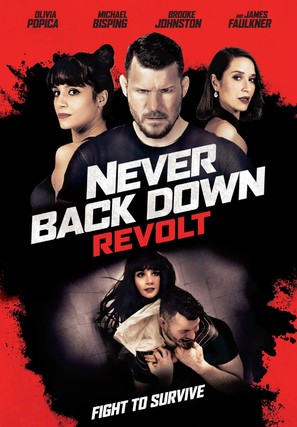 Never Back Down: Revolt - DVD movie cover (thumbnail)