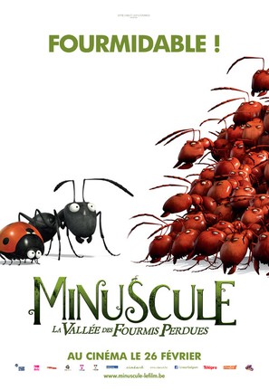 Minuscule - La vall&eacute;e des fourmis perdues - Belgian Movie Poster (thumbnail)