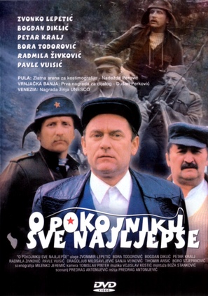 O pokojniku sve najlepse - Slovenian DVD movie cover (thumbnail)