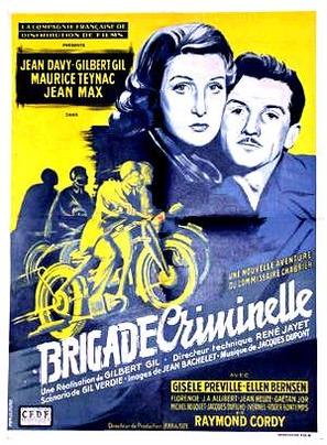 Brigade criminelle - French Movie Poster (thumbnail)