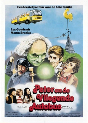 Peter en de vliegende autobus - Dutch Movie Poster (thumbnail)