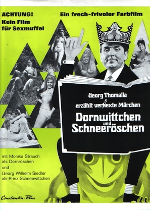 Dornwittchen und Schneer&ouml;schen - German Movie Poster (thumbnail)