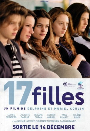 17 filles - French Theatrical movie poster (thumbnail)