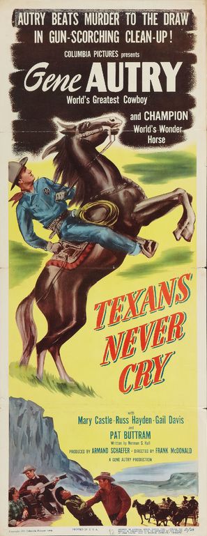 Texans Never Cry - Movie Poster (thumbnail)